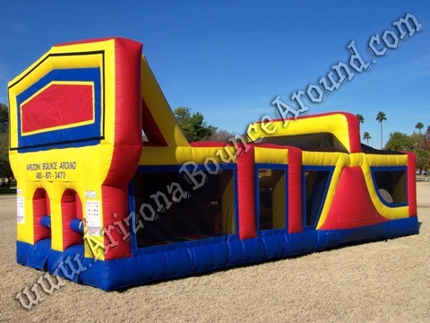 Christmas themed inflatable obstacle course rentals AZ